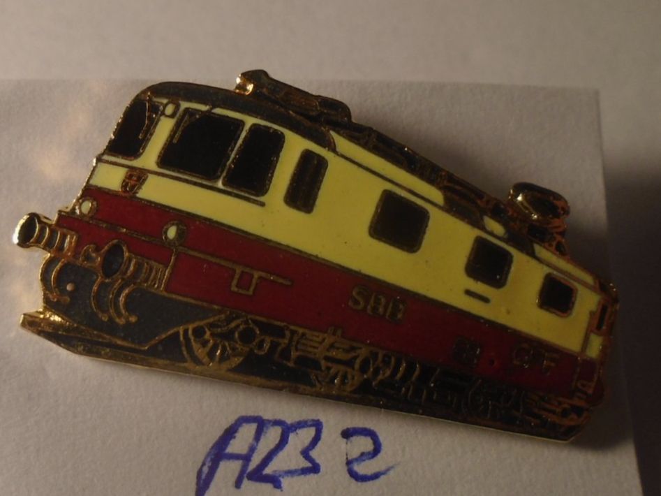 SBB/CFF/FFS Placchette & Badge: 1 SBB Lokomotive Pin (A232) – Usato da Winterthur venduto da Beli2000