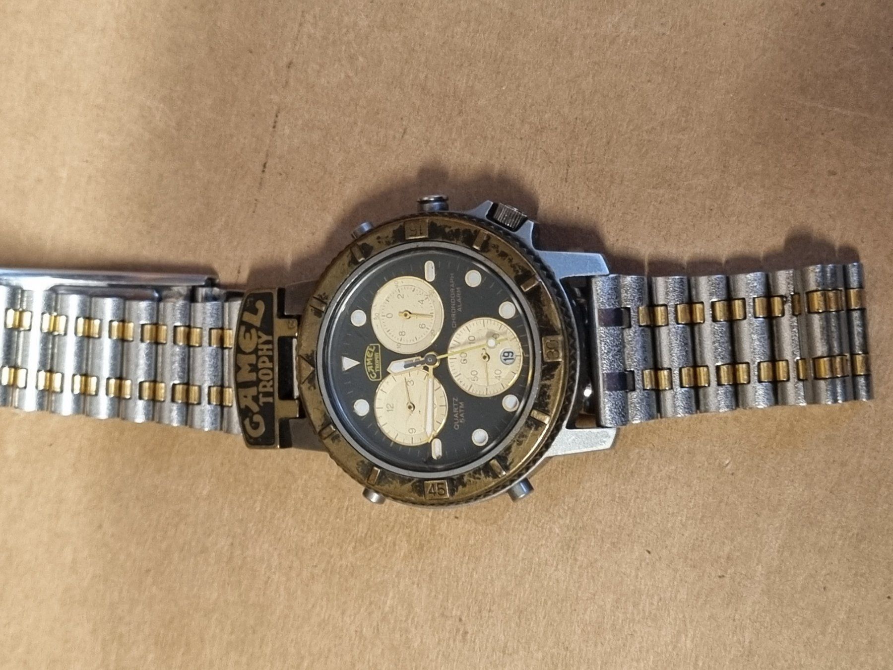Orologi: Chronograph Alarm Uhr – Difettoso da Schaffhausen venduto da Leveron13 2
