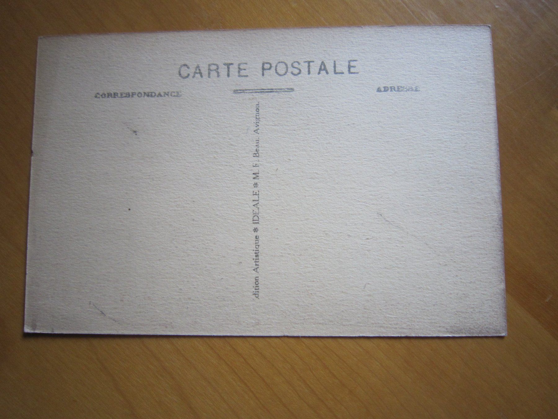 Cartoline postali: Antike Postkarte AVIGNON – Usato da Gordola venduto da Polentaefung 1
