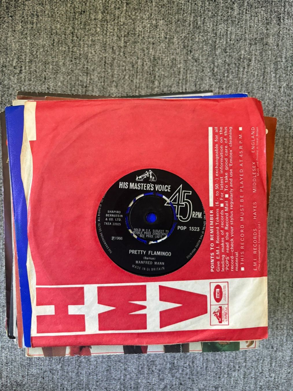 Dischi in vinile: Manfred Man - Pretty Flamenco – Usato da Zofingen venduto da Bigron