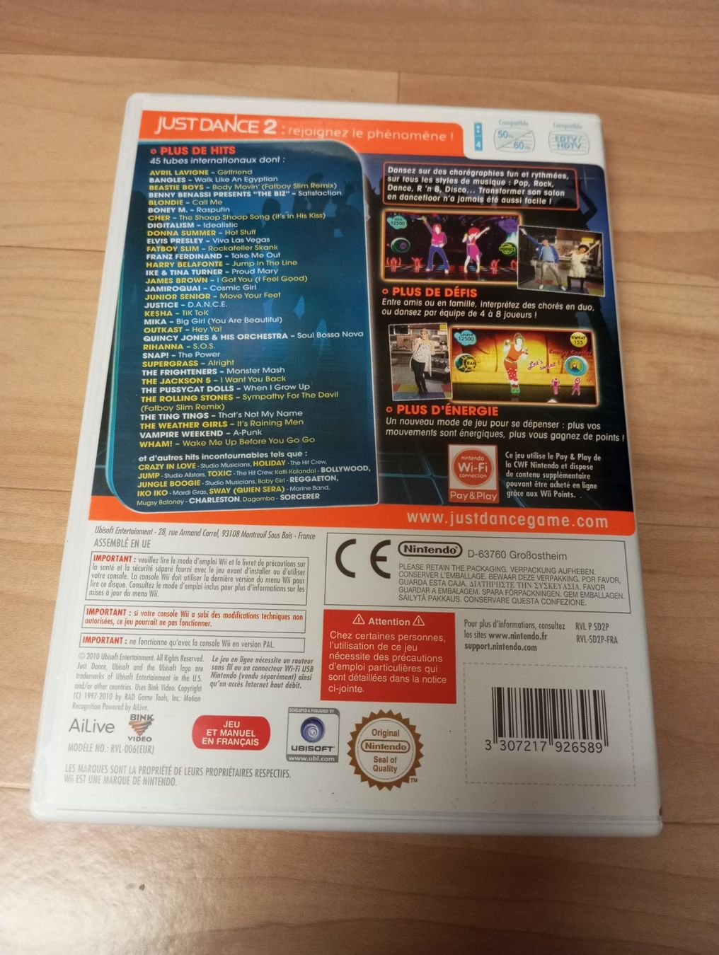 Nintendo Spiele: Just Dance 2 Wii – Gebraucht aus Cottens FR von  2
