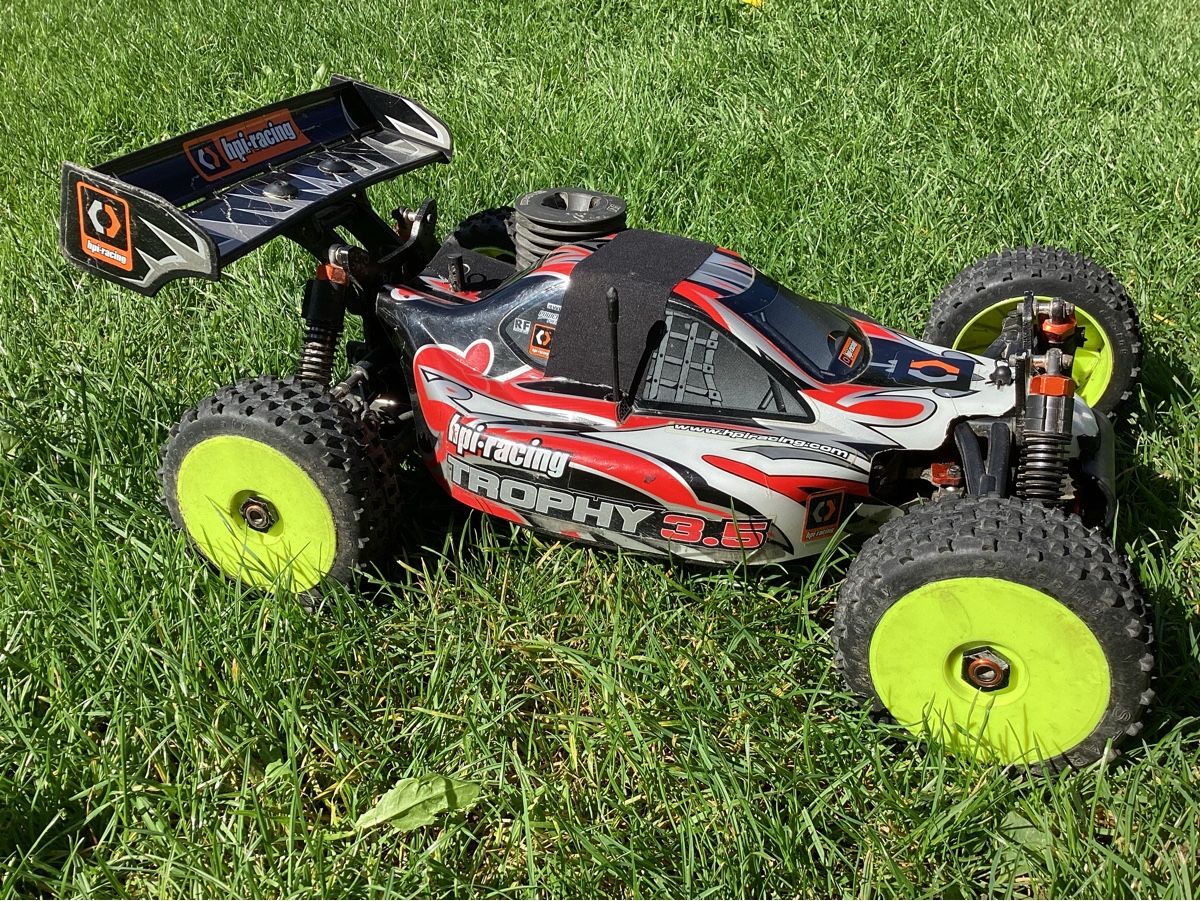 HPI Modellismo RC: HPI Trophy 3.5 Nitro 1:8  – Usato da Abtwil SG venduto da Cougar80 1