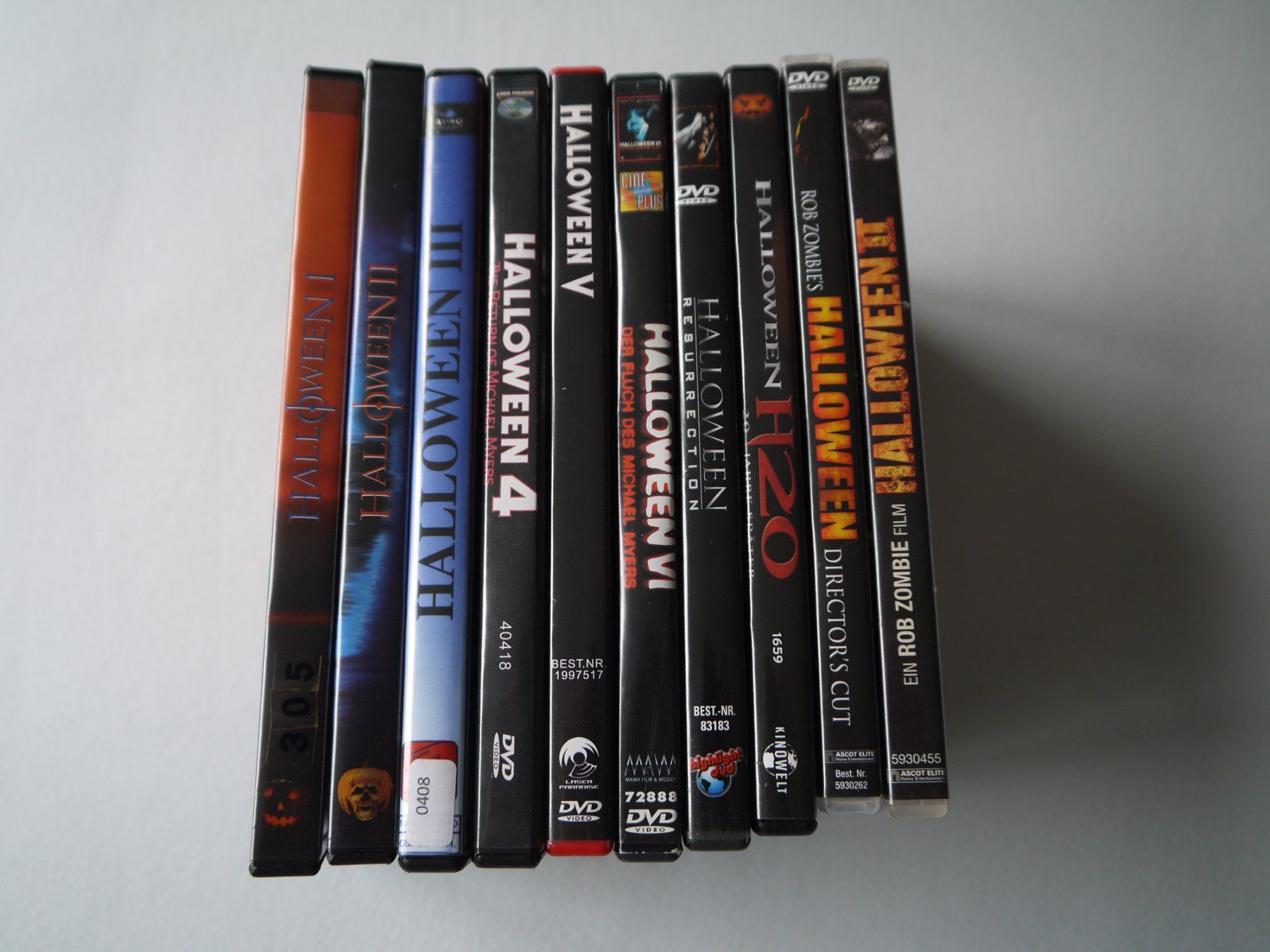 Tutti i DVDs: HALLOWEEN Collection 1 - 10 – Usato da Hagendorn venduto da Blaf 2