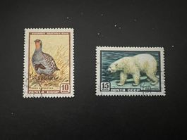 Russia/Sowjetunion 1957 - Mi.Nr.2027/28 gest.  (D32)