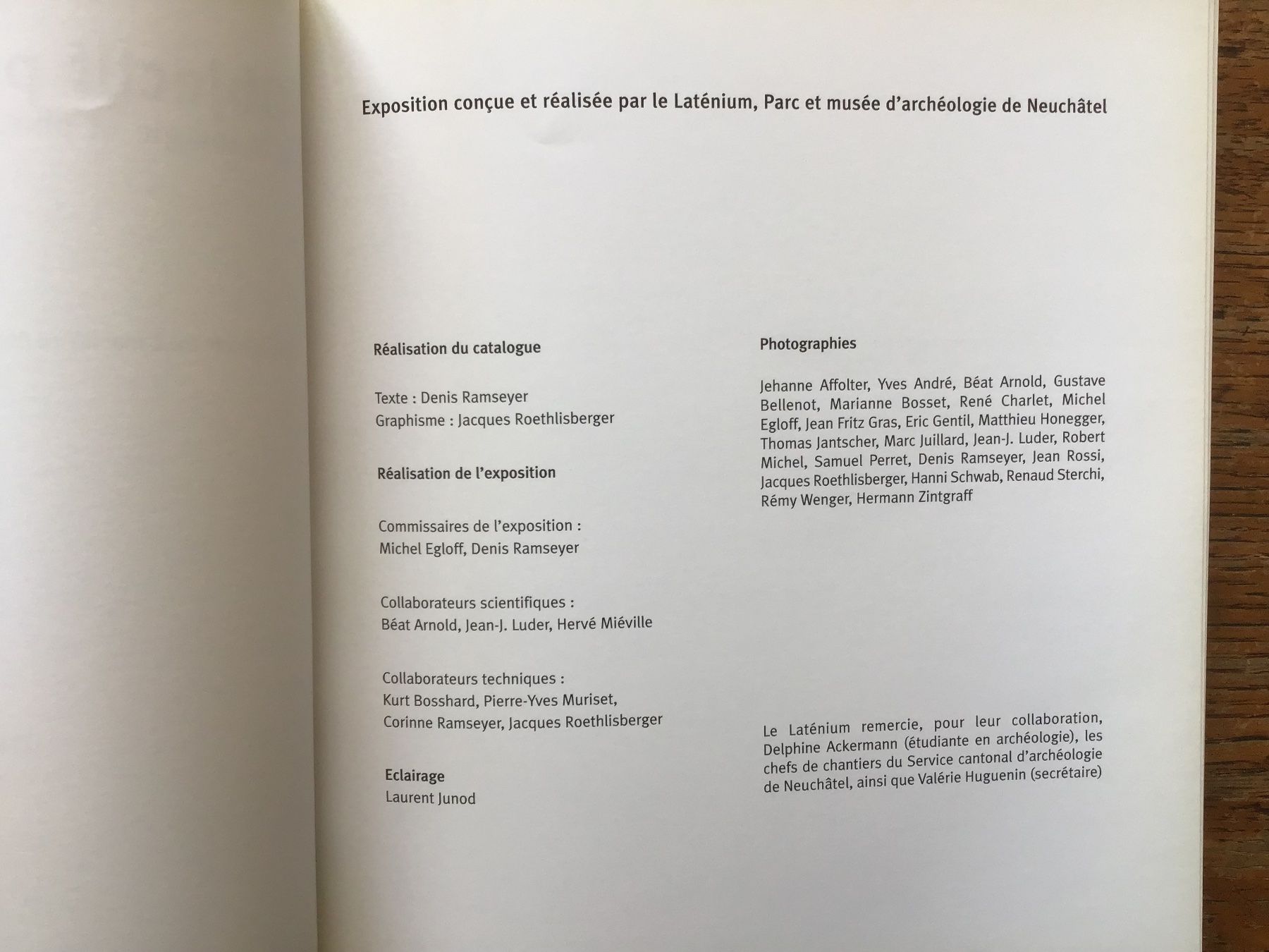 Libri: Latenium, archéologie et photographie – Usato da Fully venduto da Ruby97 1