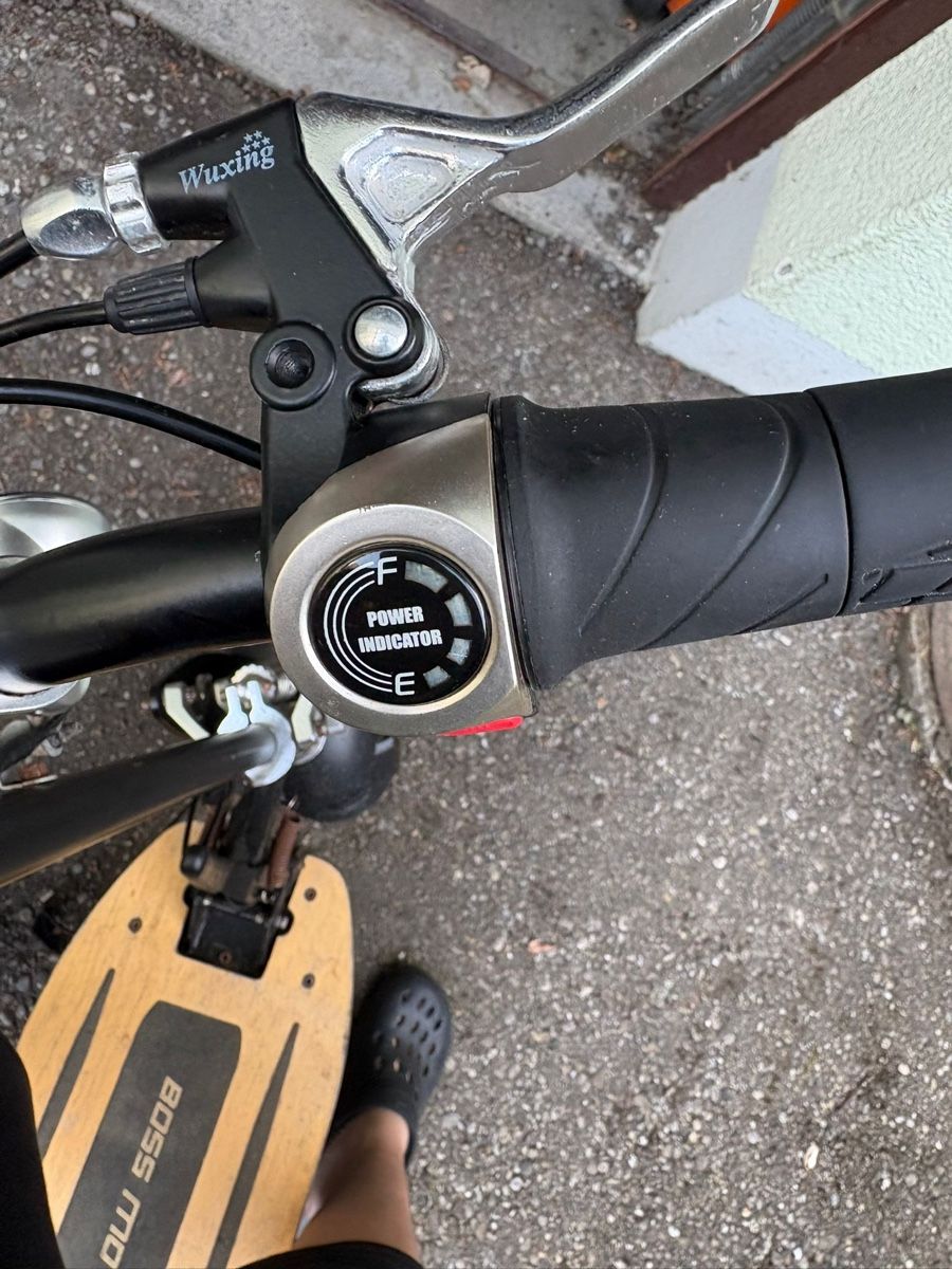 Veicoli elettrici: E-Scooter Boss Moto mit Sitz – Usato da Wittenbach venduto da ste_x5xl 3