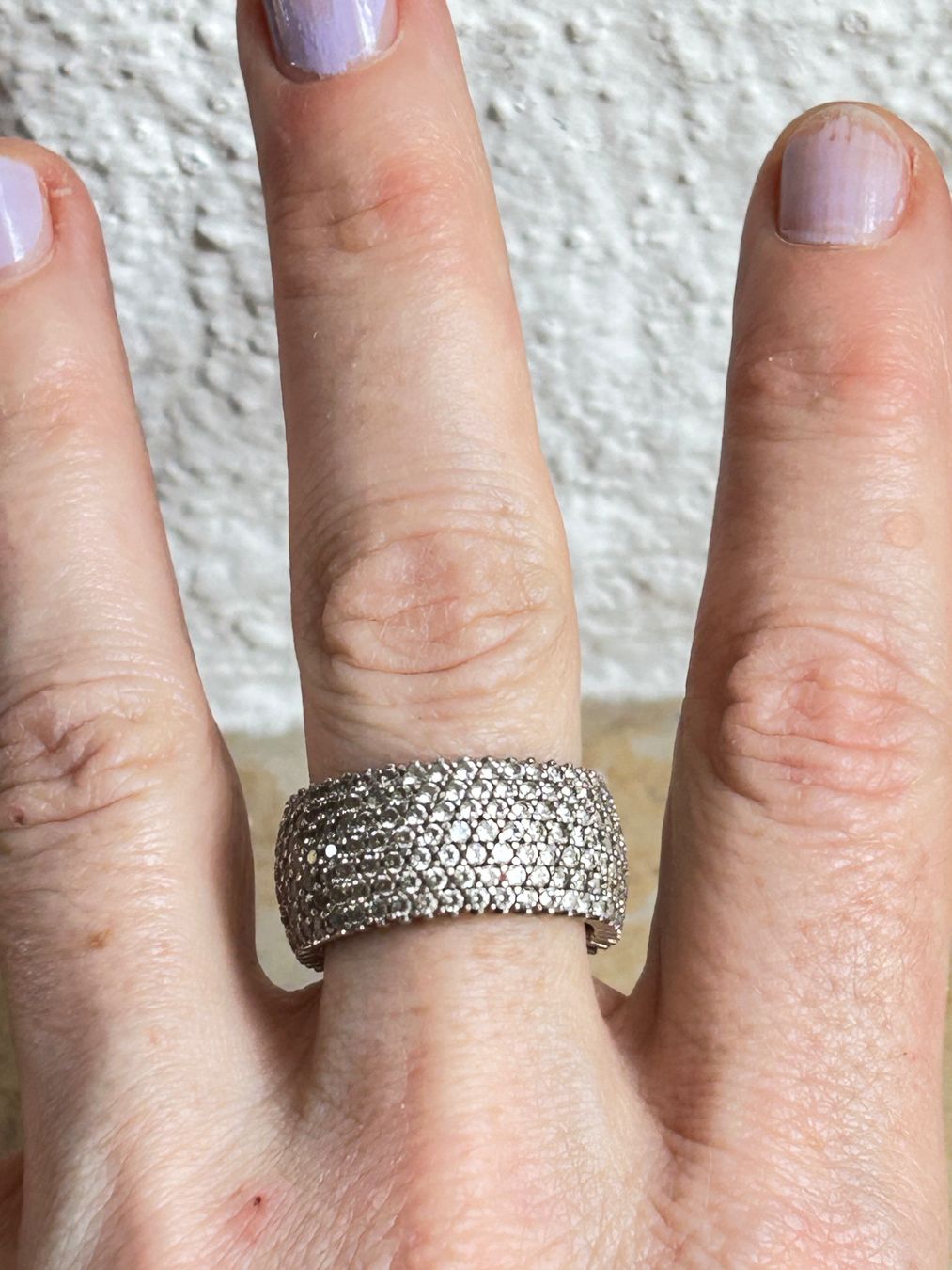 Bagues: Funkelnder Silberring TIMELESS, Grösse 58 – D'occasion à Laufen par Bellebellezza 1