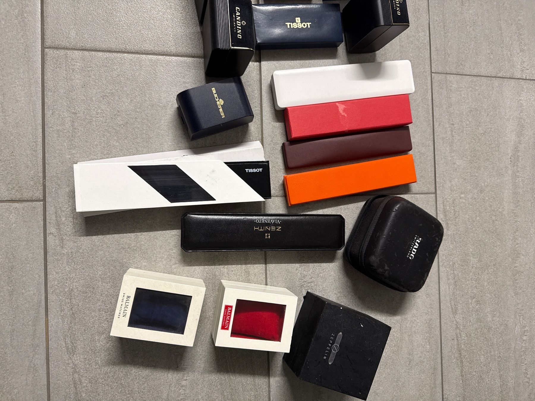 Scatole porta orologi: Uhrenboxen Lot – Difettoso da Pfeffingen venduto da Allhandelklgwatches 2