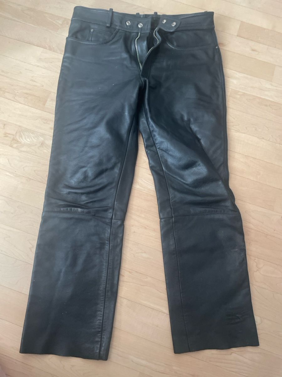 Hosen: F 331) Motorrad Lederhose Grösse 56 – Gebraucht aus Diepoldsau von Ganthammer