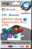 Microsoft Office 2019 Professional Plus 3PC Dauer-Lizenz