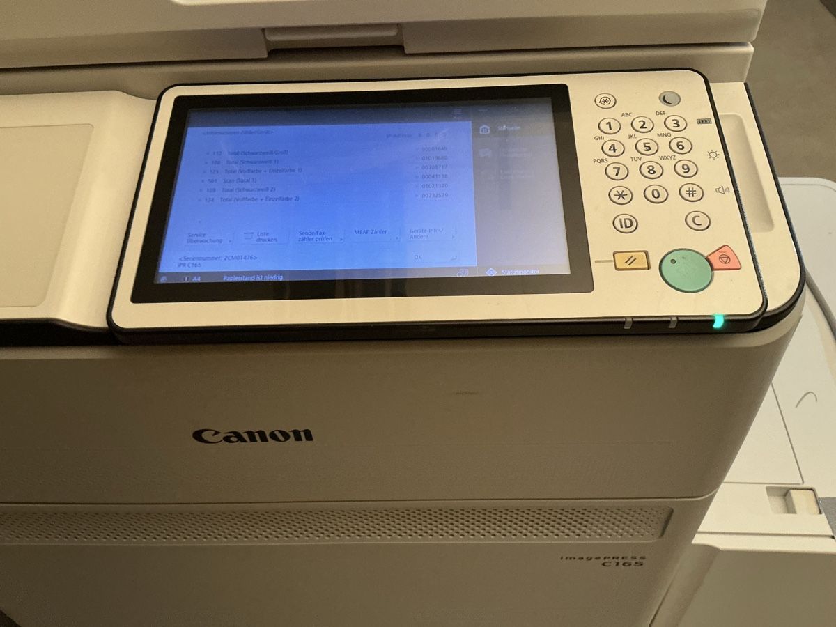 Canon Stampanti: Canon imagePRESS C165 Produktionsdrucker – Usato da Zürich venduto da gkt_nqs8 4