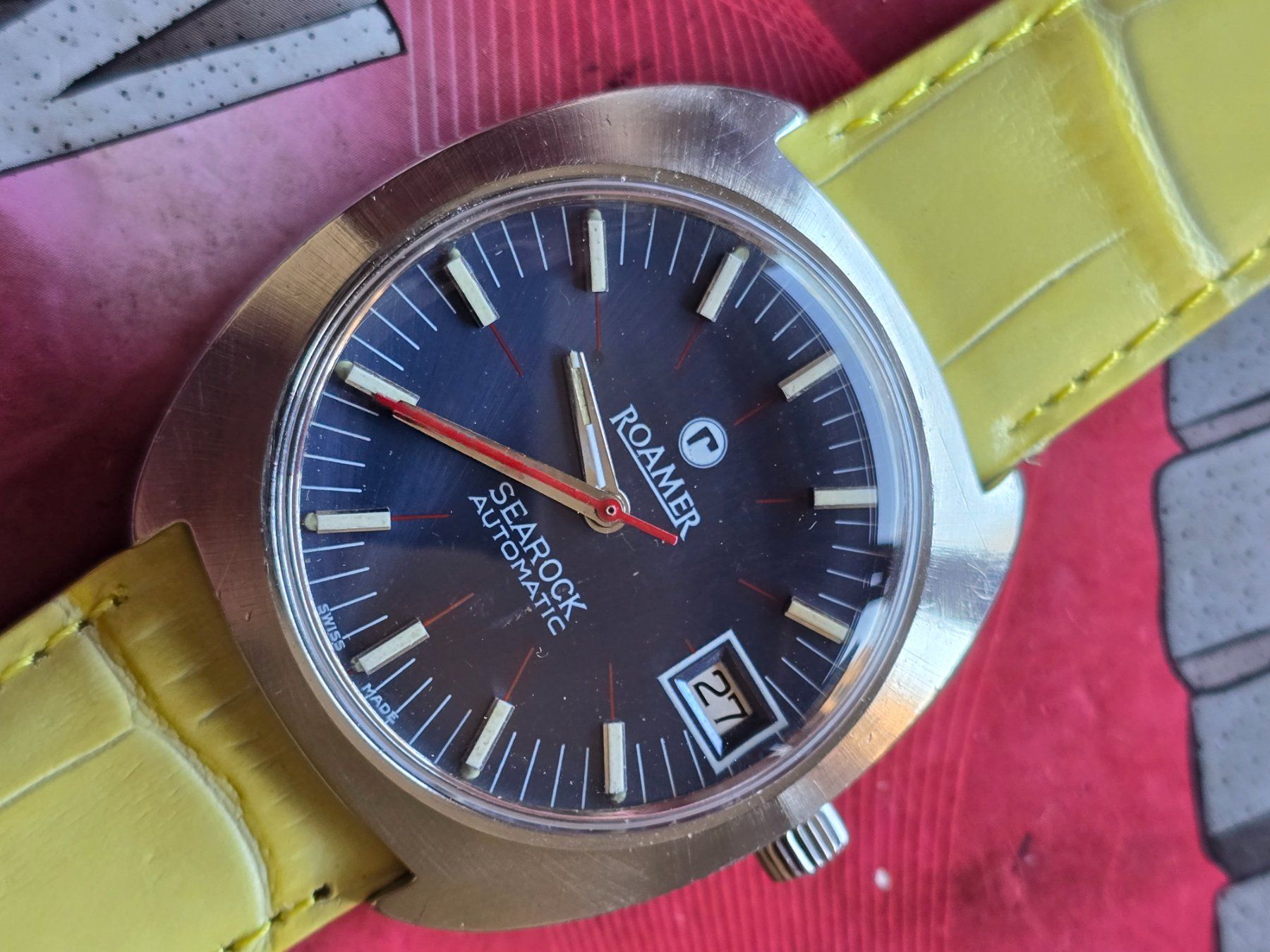 Roamer Orologi: 12 Roamer Searock Automat Date – Usato da Muri AG venduto da Corredor