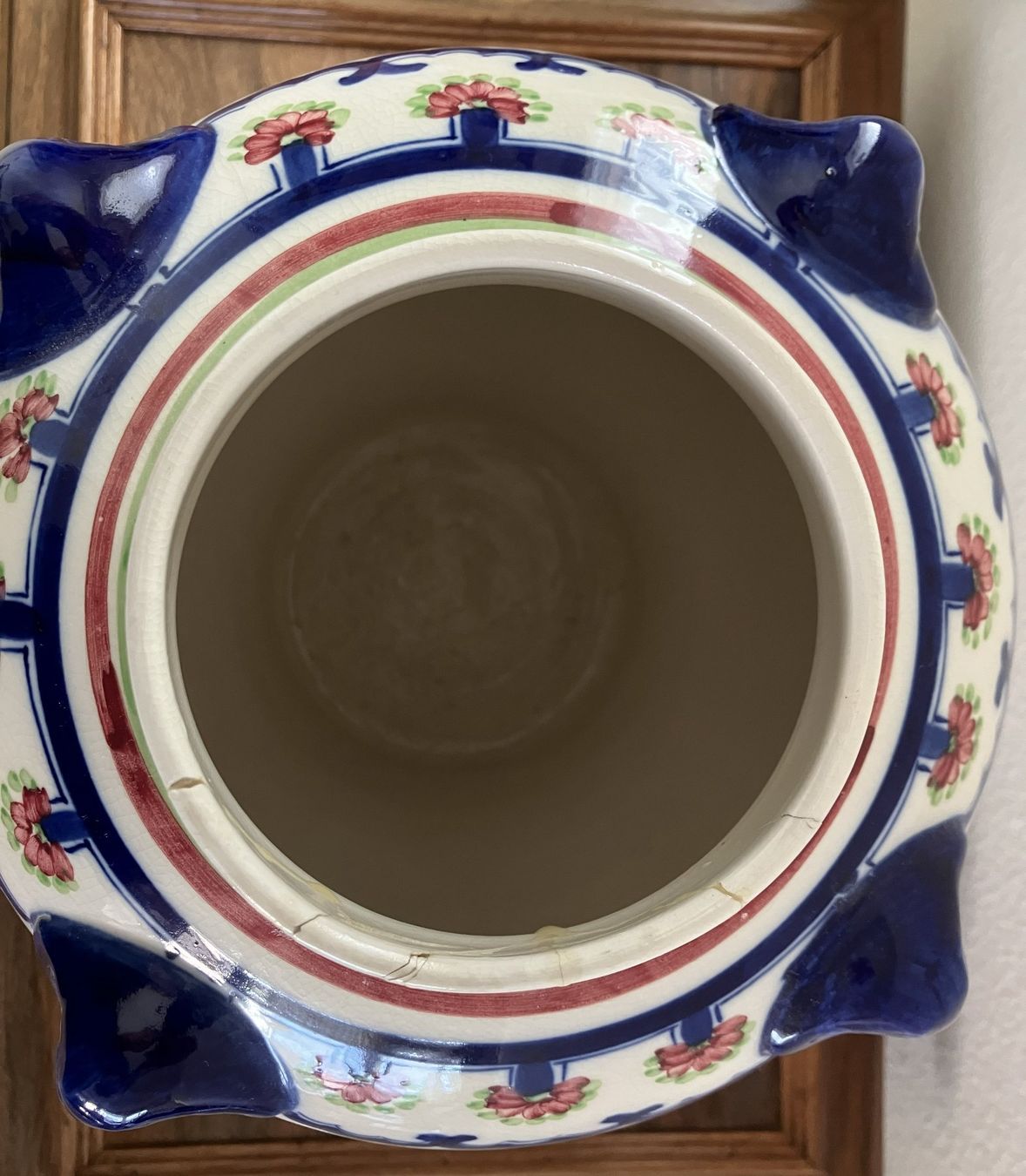 Vasi per fiori: Grosse Prunkvase / Schautopf im Delfter Polychrom-Stil – Usato da Luzern venduto da FeU 3