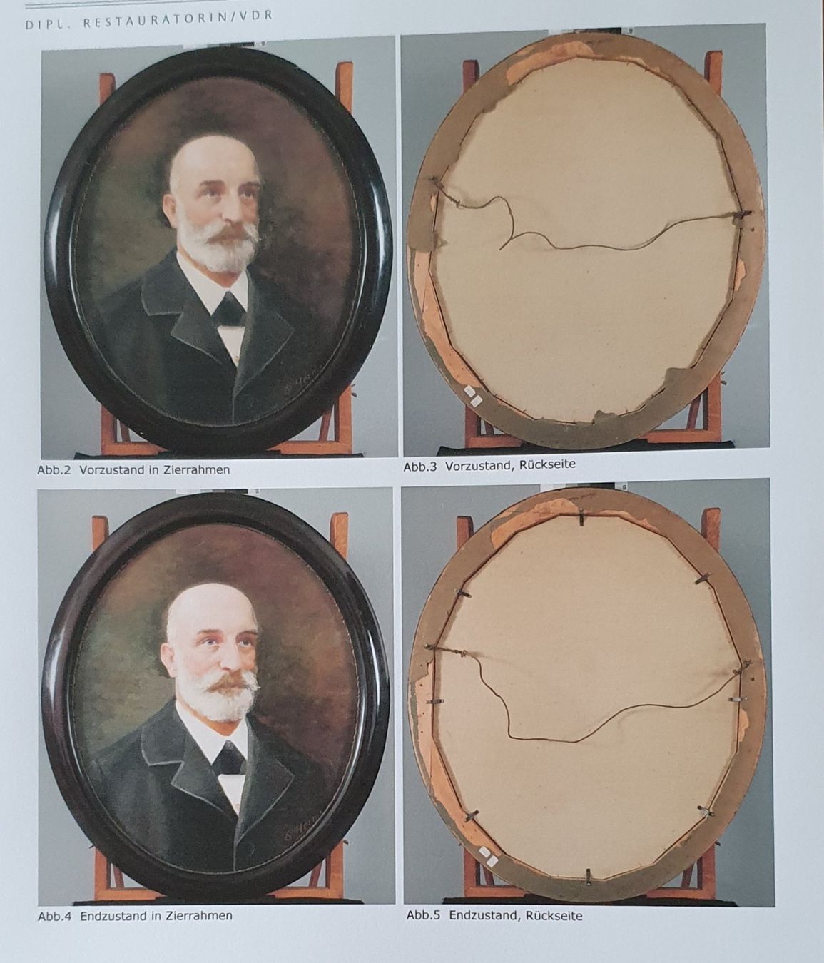 Gemälde: Gemälde - Herrenportrait, signiert S. Hernis – Gebraucht aus Kreuzlingen von Rschweiz1 6