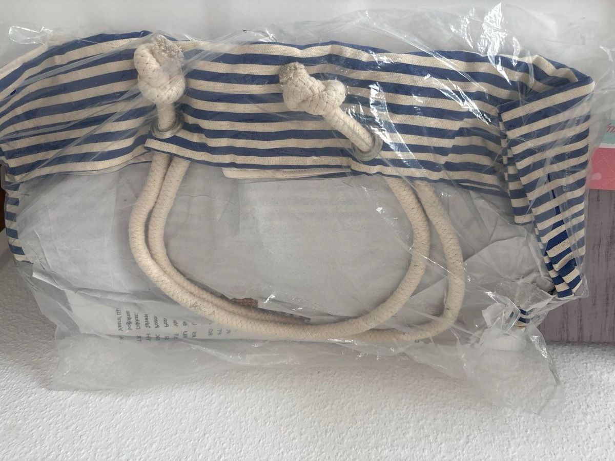 Coop Borse: Sommer Strandtasche, Gestreift, NEU, Nr 11 – Nuovo e nell'imballaggio originale da Wallisellen venduto da ASZT