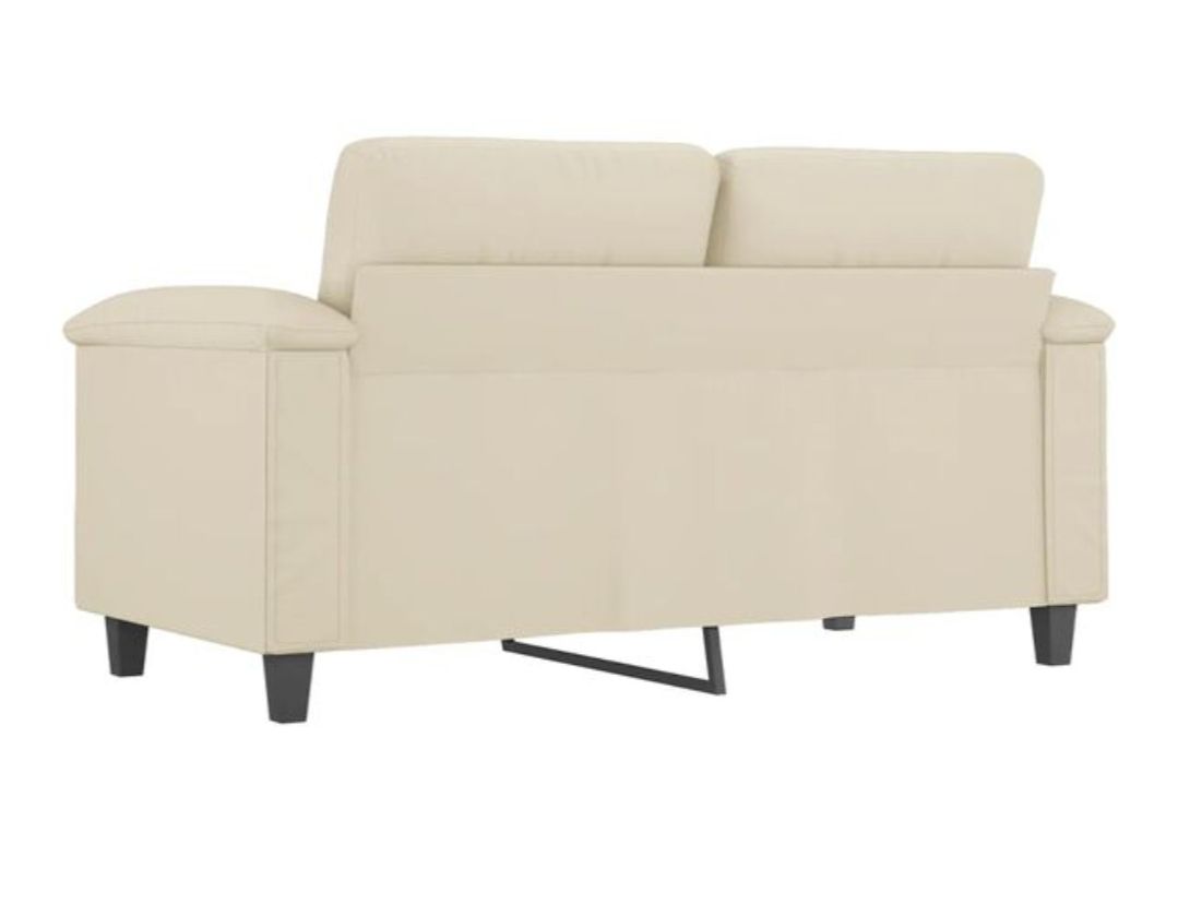 Vidaxl Divani: 2-er Sofa Creme 120cm Kunstleder NEU! – Nuovo e nell'imballaggio originale da Wengi b. Büren venduto da NeReida88 4