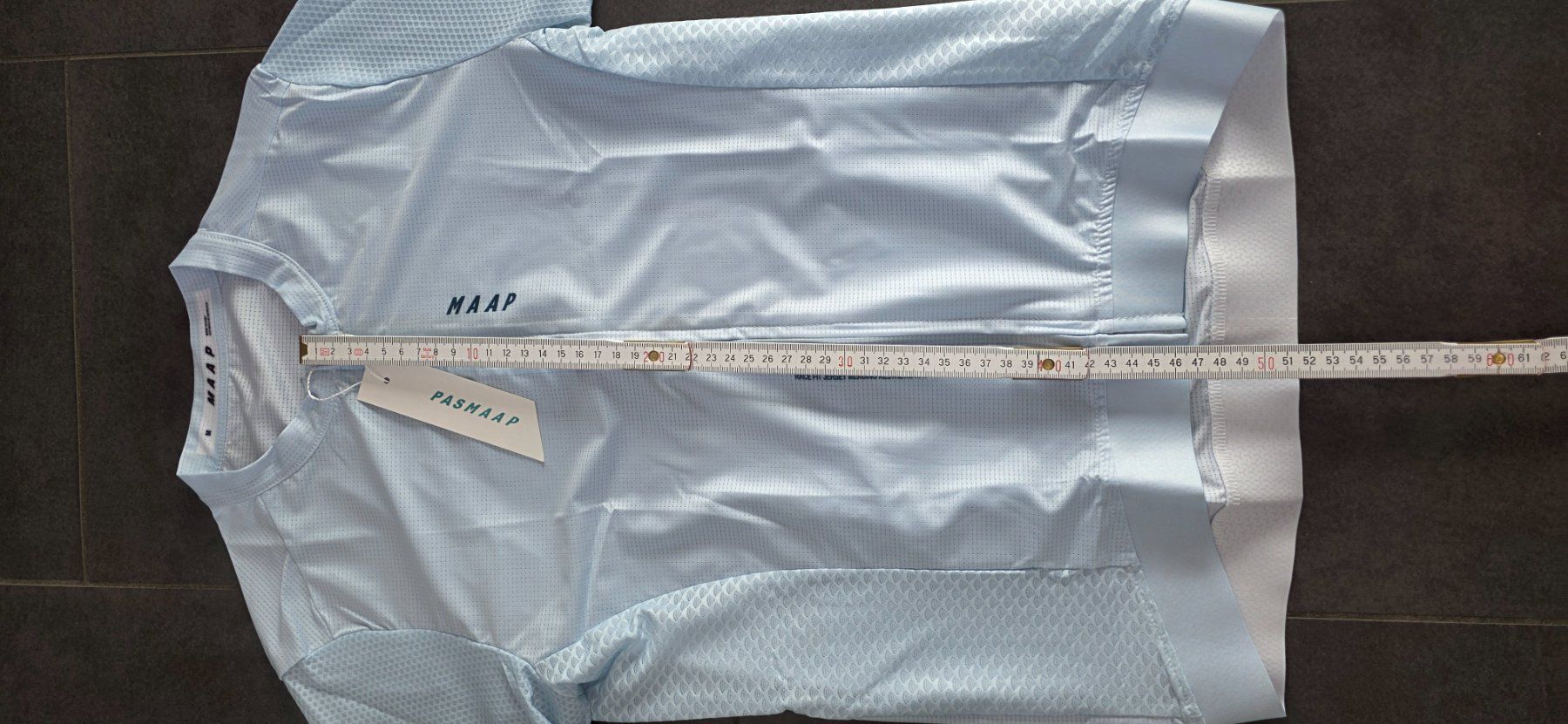 Canottiere & Pantaloni: Velotrikot Pasmaap Gr. M / Hellblau – Nuovo e nell'imballaggio originale da Wittenbach venduto da Hase113 1