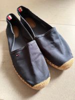 Espadrilles Tommy Hilfiger blau dunkel gebraucht Zustand