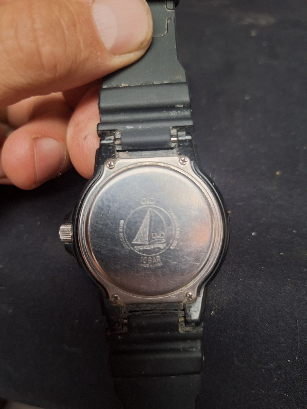 Q&Q Uhren: Montre Q&Q blanche bracelet – Gebraucht aus Crans VD von Yobia8 2