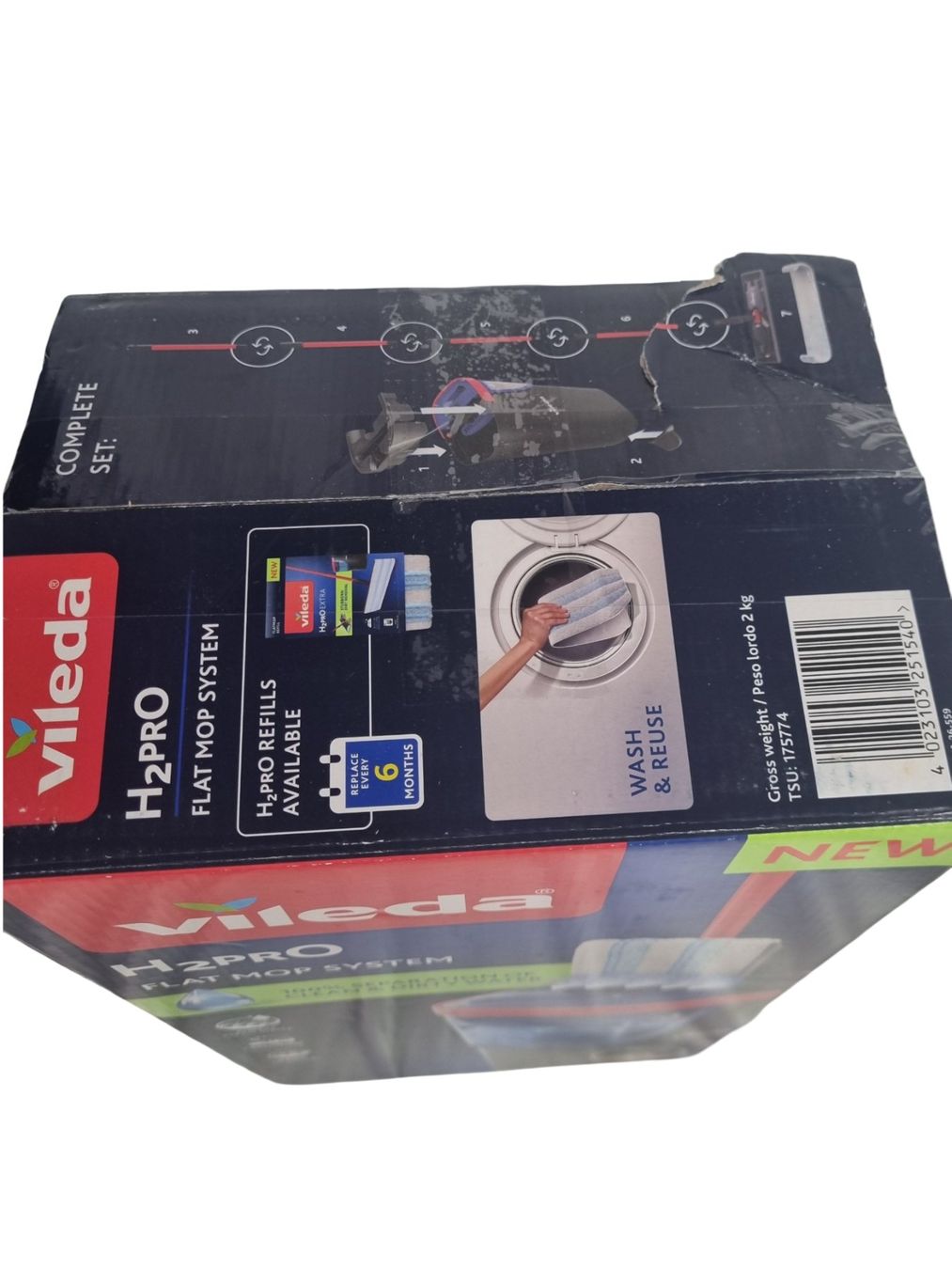 Sonstiges für Haushalt & Wohnen: VILEDA H2PRO Flat Mop System – Neu (gemäss Beschreibung) aus Wangen b. Olten von Restwert_Wangen 1