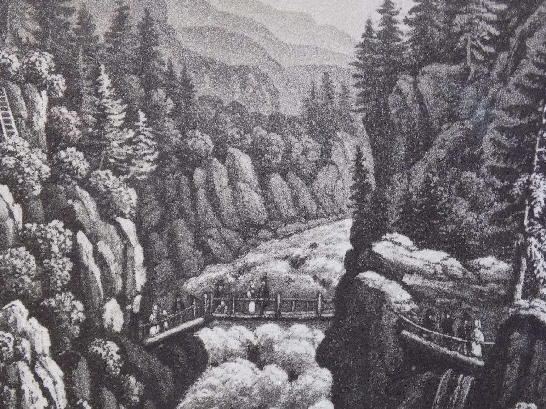 Gravures: Handeck Fall – D'occasion à Risch par Rischli15 4