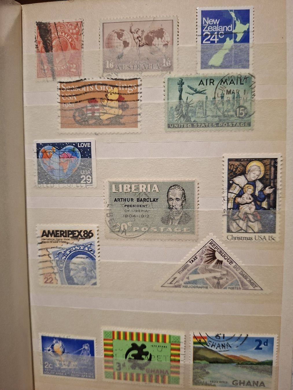 Tutti i francobolli: Briefmarken gemischt / Diverses / Ausland – Usato da Balgach venduto da SIMEON27 4