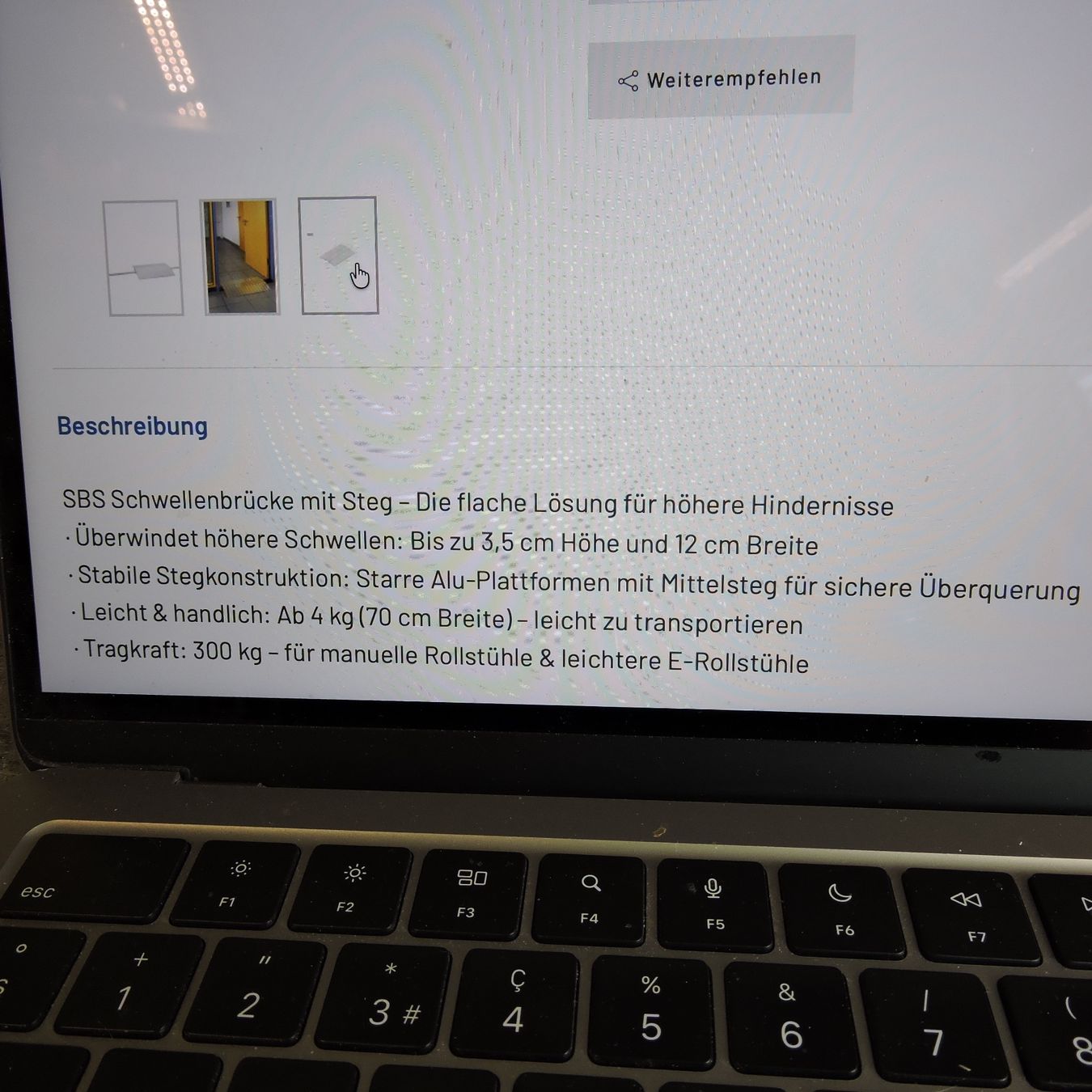 Altro: Rollstuhl Rampe – Nuovo (secondo la descrizione) da Meikirch venduto da rva_q8c7 1