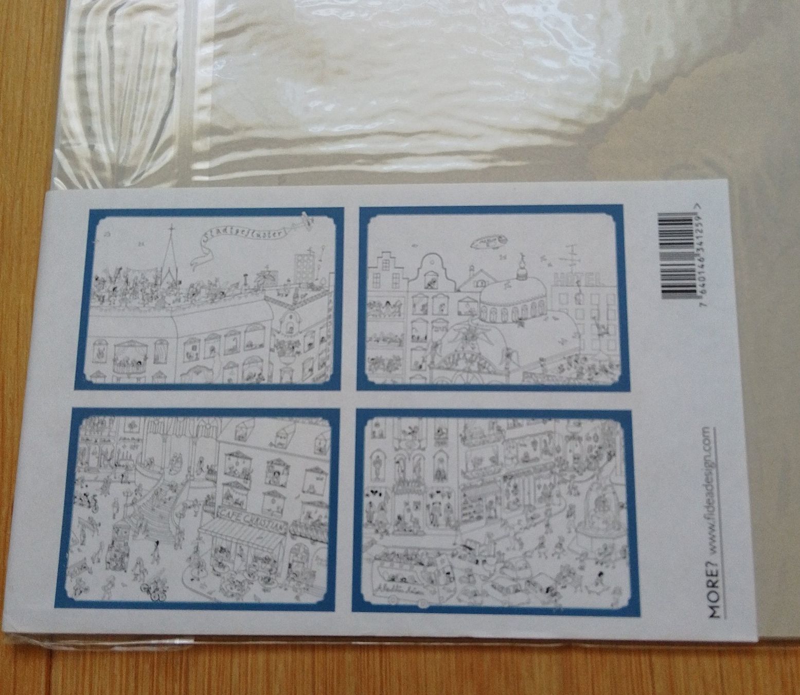 Bastelsets: Fidea Design Molmi Set Stadt Tischsets 16 Blatt 4 Sujets – Neu und originalverpackt aus Wohlen AG von salamanderspielwaren 2