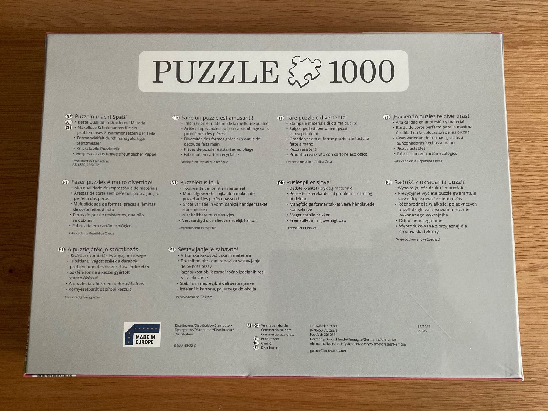 Puzzle: Puzzle Kevalonia – Nuovo e nell'imballaggio originale da Winterthur venduto da Whitefish 1