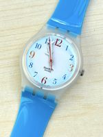 Armbanduhr Swatch blau  guter Zustand