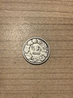 Sehr seltene CH 1/2 Franken Jahrgang 1905