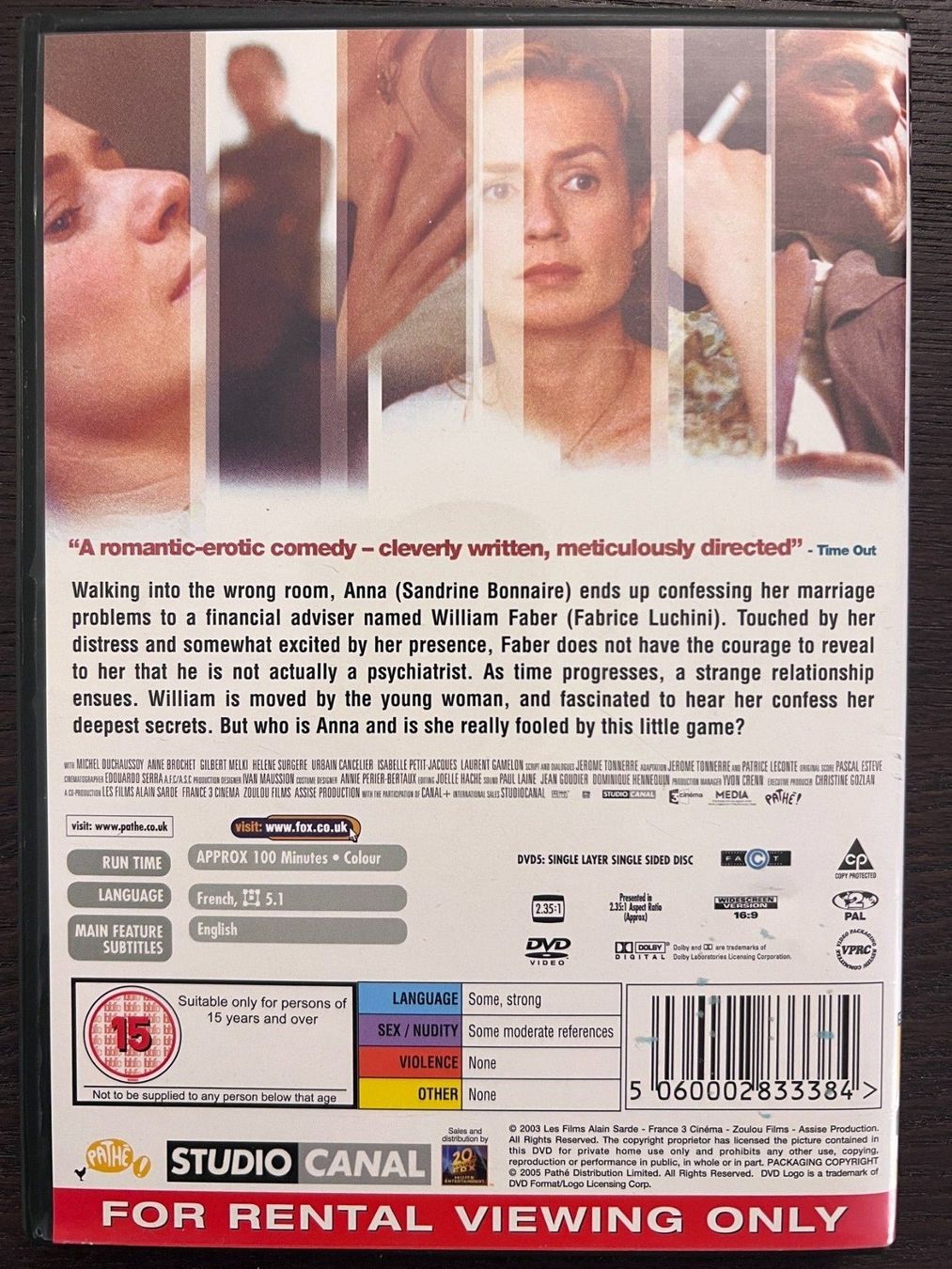 Tutti i DVDs: Intimate Strangers (Französisch) – Usato da Zürich venduto da FilmFreunde 1