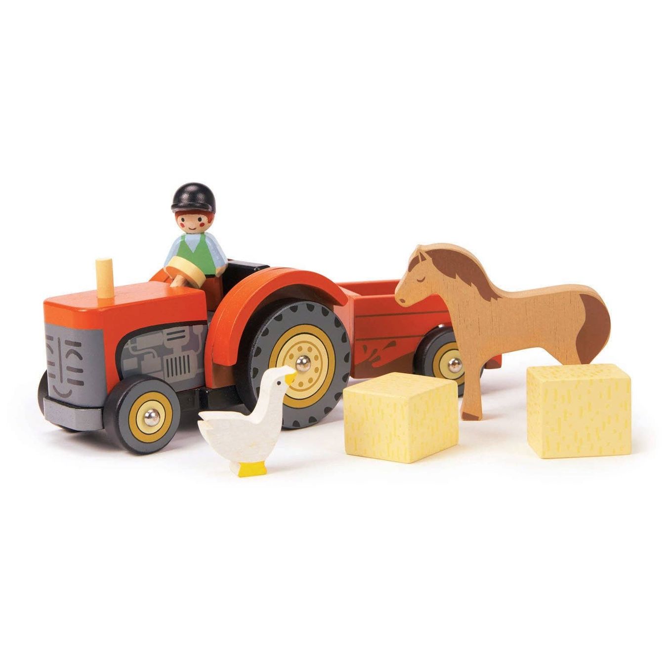 Giocattoli: Bauernhof Traktor mit Pferd ab 18 Monaten – Nuovo e nell'imballaggio originale da Bühler venduto da mein-wunderland