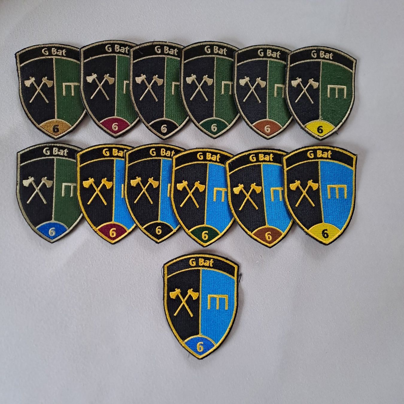 Schweizer Armee Placchette & Badge: Genie Bat 6 – Nuovo (secondo la descrizione) da Gipf-Oberfrick venduto da Mig_29