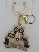 EULEN-Familie - Schlüsselanhänger - Glücksbringer - Neu 🦉