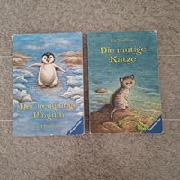 "Der neugierige Pinguin", "Die mutige Katze" Taschenbuch