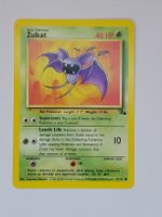 Pokémon Karte Zubat 57/62 Fossil Serie guter Zustand