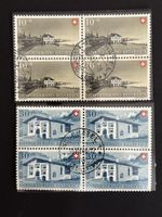 Timbres suisses 1946-1947, 4 timbres 10 et 4 timbres 30