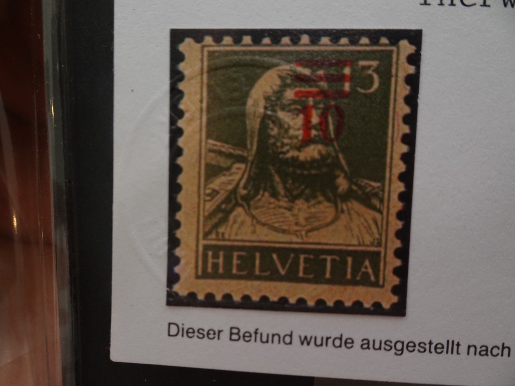 Tutti i francobolli: 1921 TELLBRUST; AUFBRAUCHSAUSGABE POSTFRISCH MIT ATTEST – Usato da Eschenbach SG venduto da eDaisy
