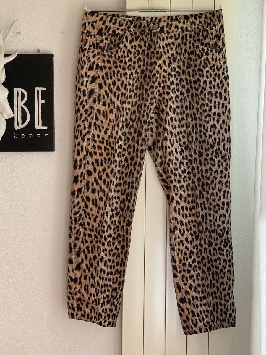 C&A Pantaloni: Hose, Leomuster, gr 46 – Usato da St. Gallen venduto da Miousch
