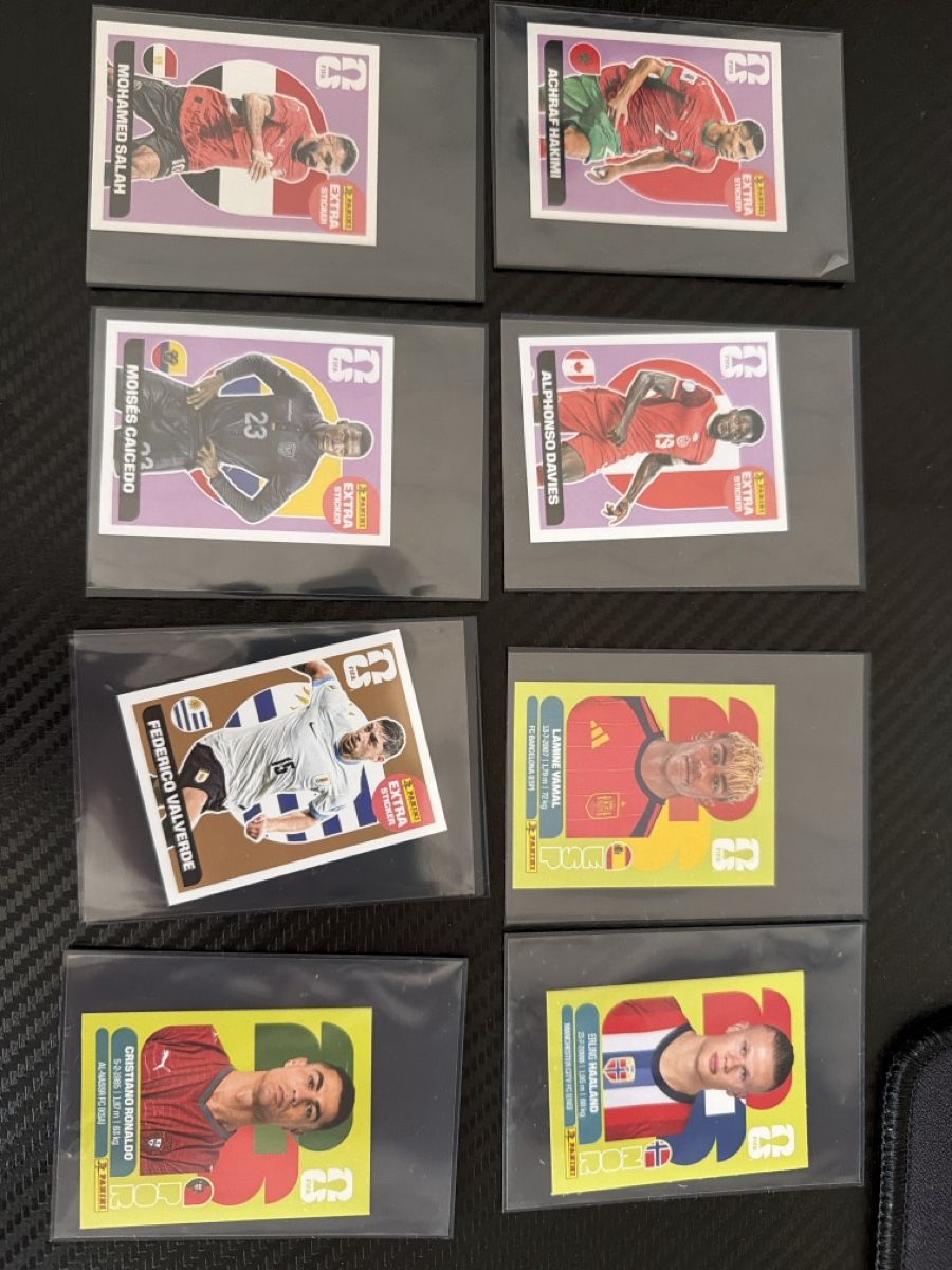 Aufkleber: Panini Extra Sticker WM 2026 + rare normal Sticker – Gebraucht aus Solothurn von leo_878l
