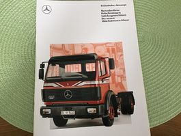 Mercedes-Benz Pritschenwagen Sattelzugmaschinen Prospekt 90