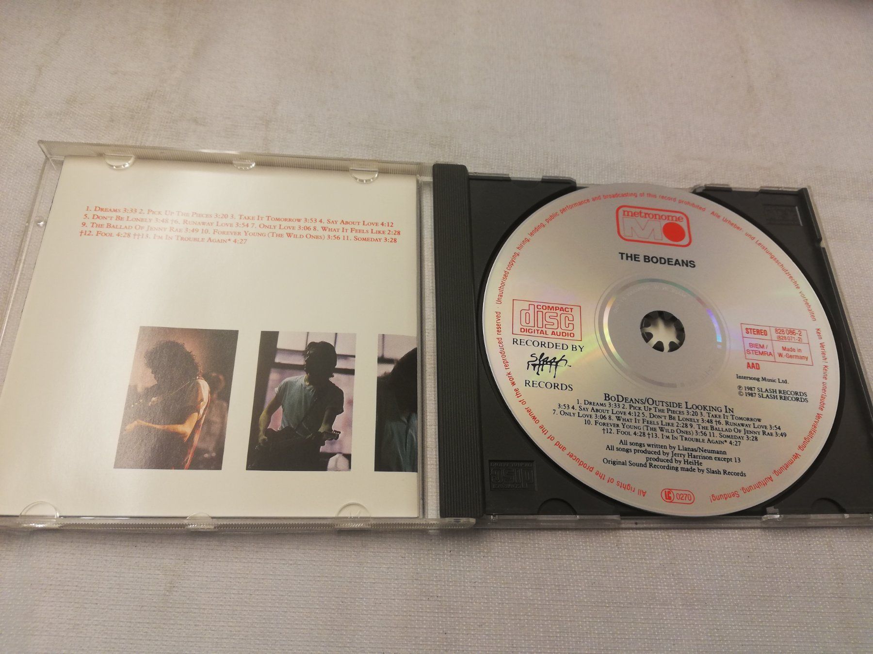 CD: BODEANS - OUTSIDE LOOKING IN – Usato da Bern venduto da Vinylsound.ch 2