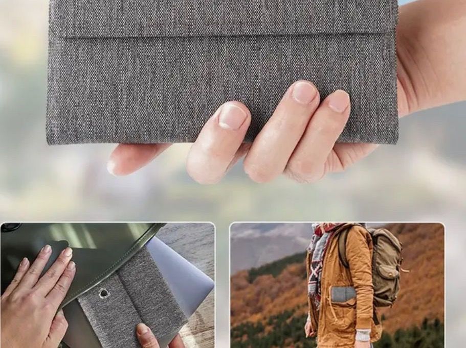 Dispositivi a energia solare: Flexibles Solarpanel 5V, 2 USB, 10 Watt, Telefon & Powerbank – Nuovo e nell'imballaggio originale da St. Gallen venduto da Stirnrunzler 1