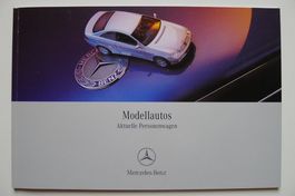 Mercedes-Benz Modellautos Katalog Personenwagen
