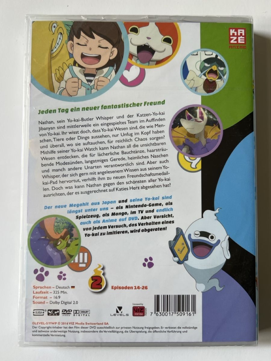 Alle DVDs: Yo-Kai Watch 2  – Neu und originalverpackt aus Luzern von nochnichtaltpapier 1