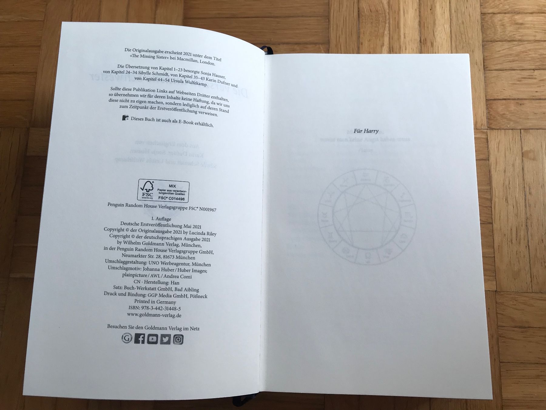Libri: Lucinda Riley - Die verschwundene Schwester – Usato da Emmenbrücke venduto da Hathor123 7