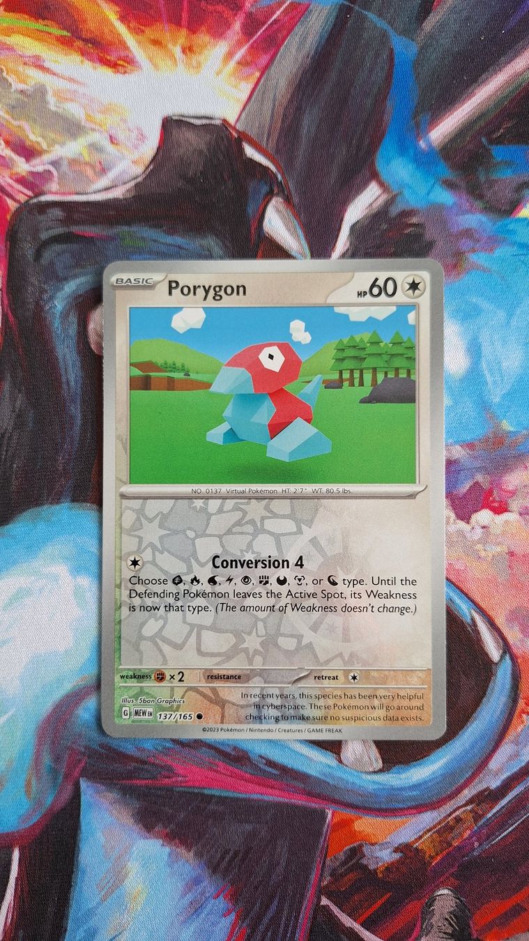 Pokémon Carte collezionabili: Porygon - Reverse Holo - Pokemon Mew 151 – Usato da Altstätten SG venduto da GGsGameshop