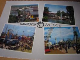 Schöne Postkarte HANNOVER Messe