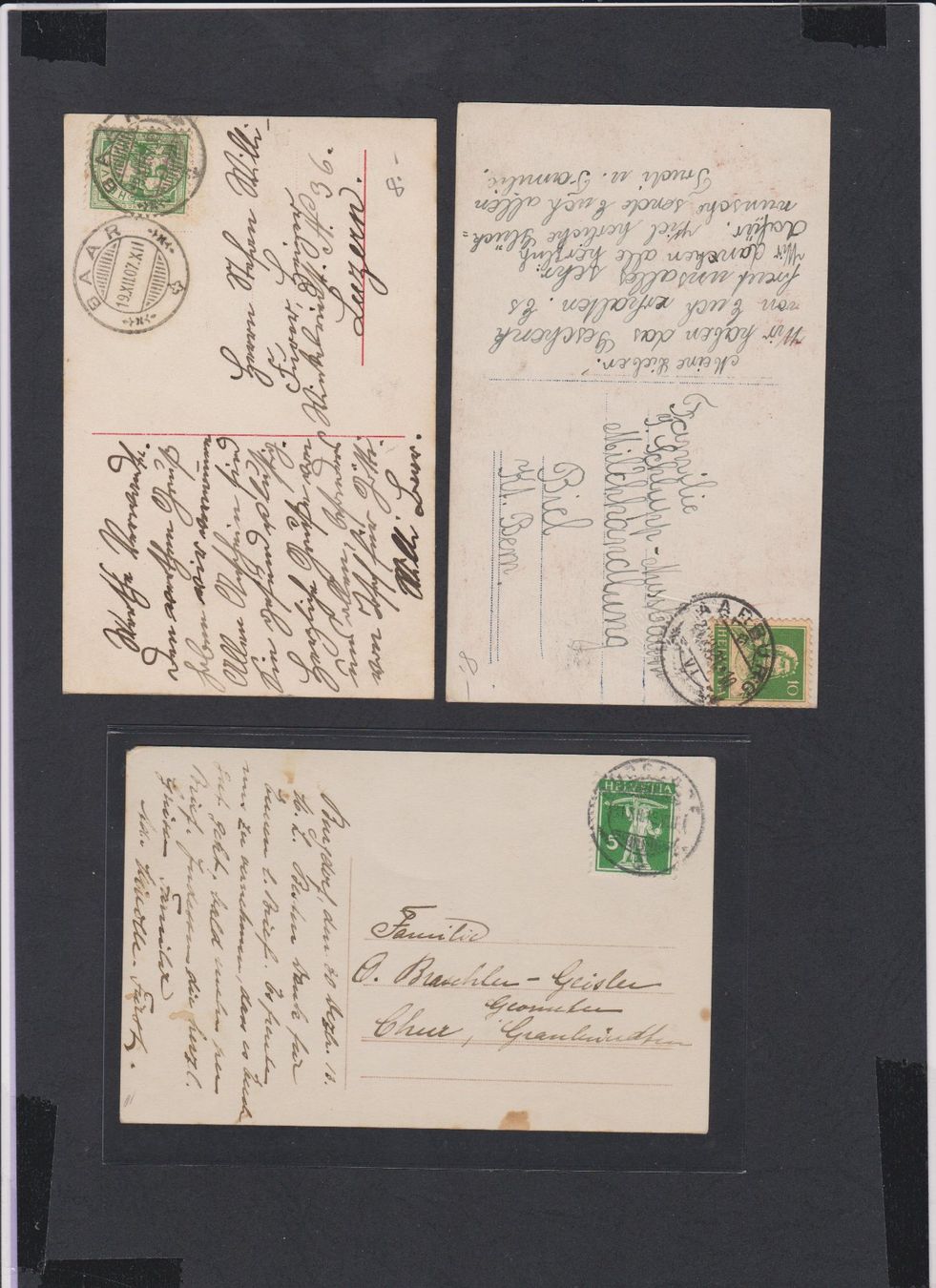 Cartoline postali: Kinder beim schlitteln   :   7 alte Ansichtskarten – Usato da Vitznau venduto da Ropaku 3